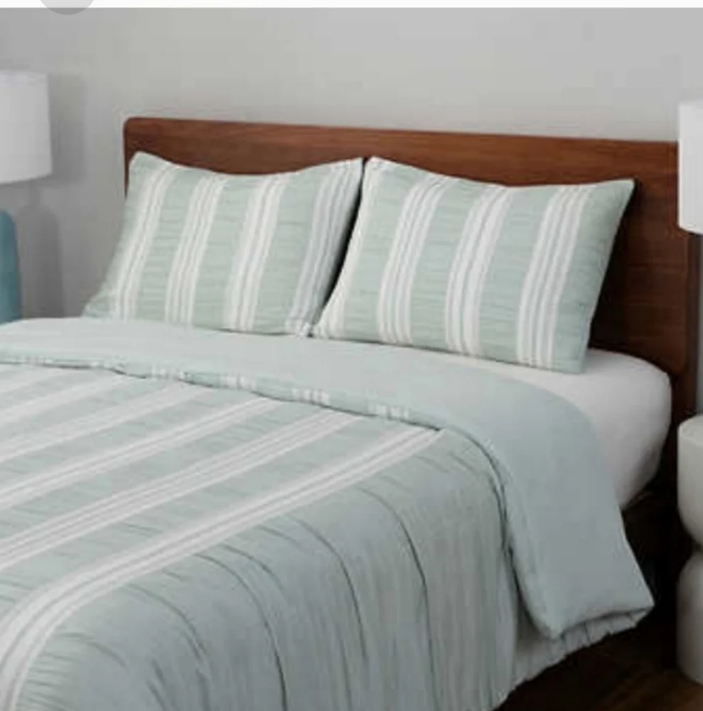 Berkshire life waffle stripe comforter set